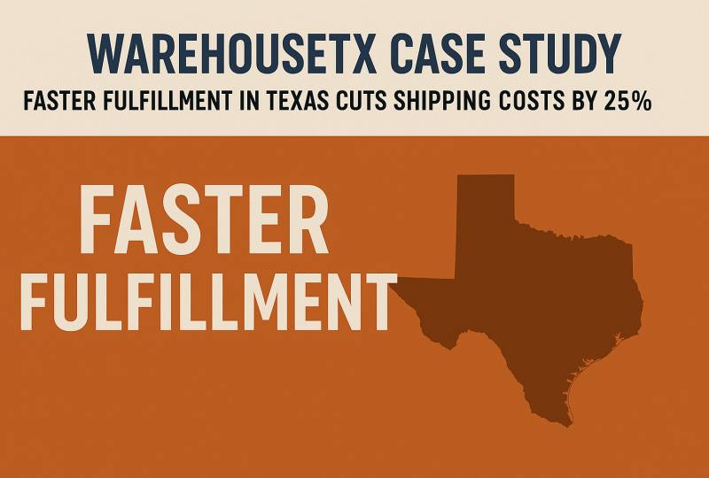 Case Study: How WarehouseTX Texas Fulfillment Slashed Shipping Costs by 25% & Boosted Speed