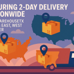 Cracking Nationwide 2-Day Delivery: How WarehouseTX's Network Covers East, West & Center