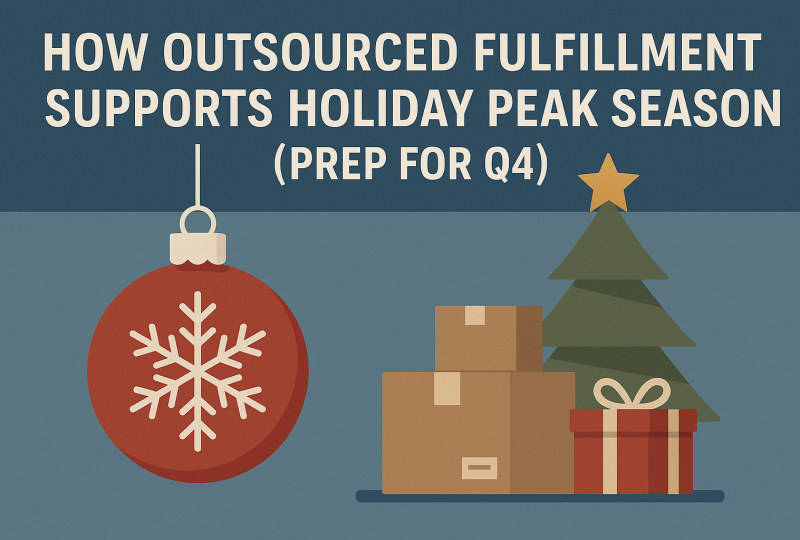 Conquer Q4 Chaos: How Outsourced Fulfillment Supports Holiday Peak Season (Prep Starts Now!)