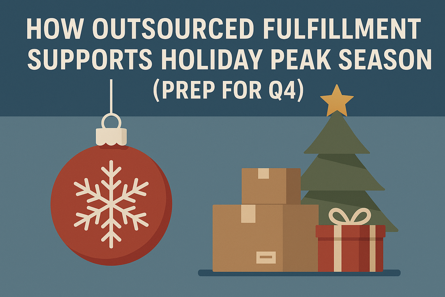Conquer Q4 Chaos: How Outsourced Fulfillment Supports Holiday Peak Season (Prep Starts Now!)