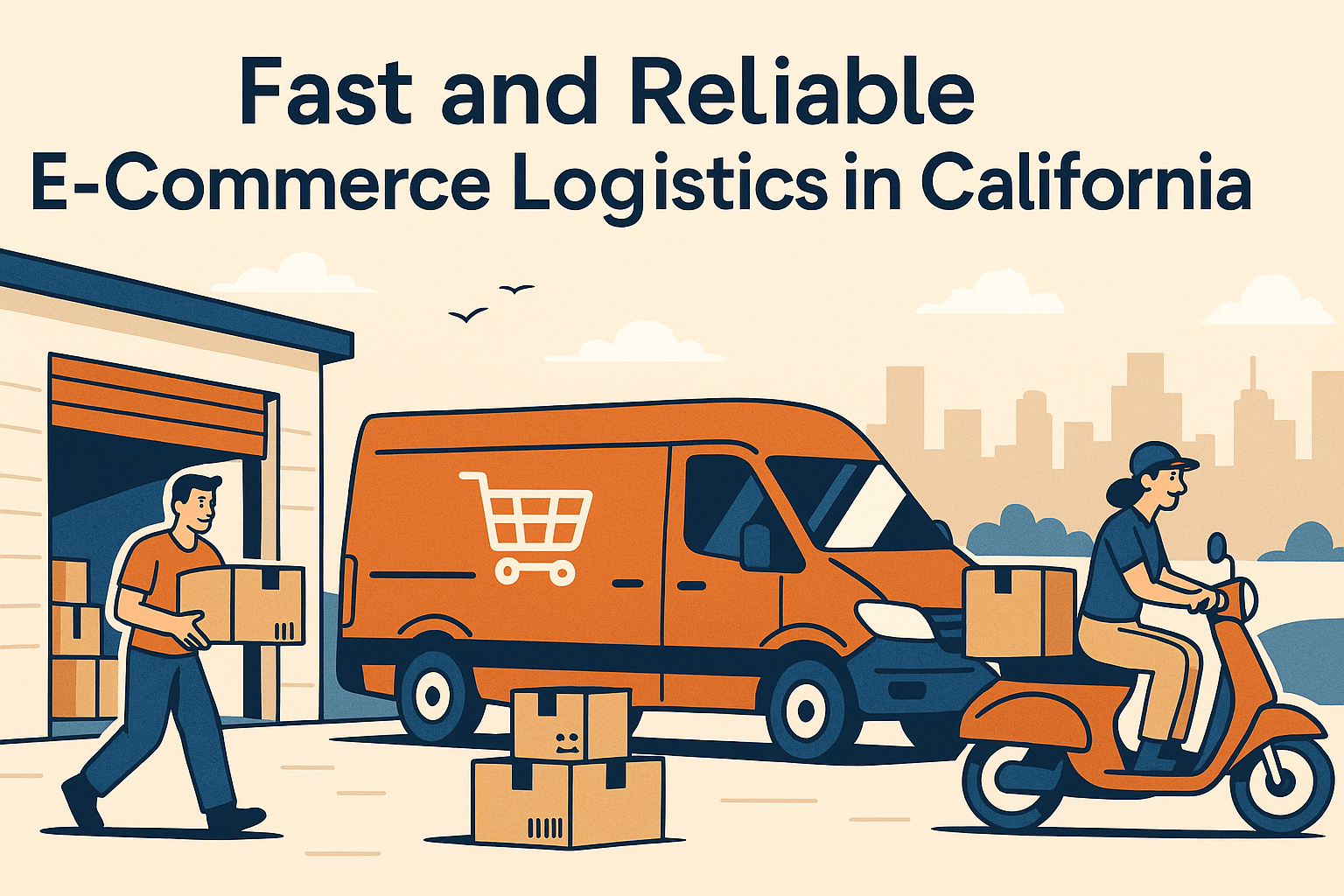 Fast and Reliable E-commerce Logistics in California