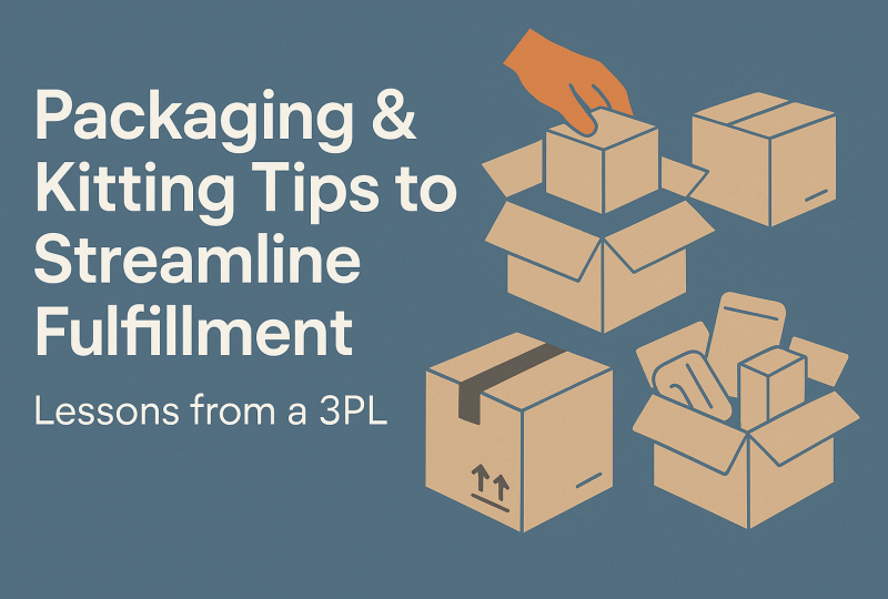 Packaging & Kitting Tips to Streamline Fulfillment (Lessons from a 3PL)