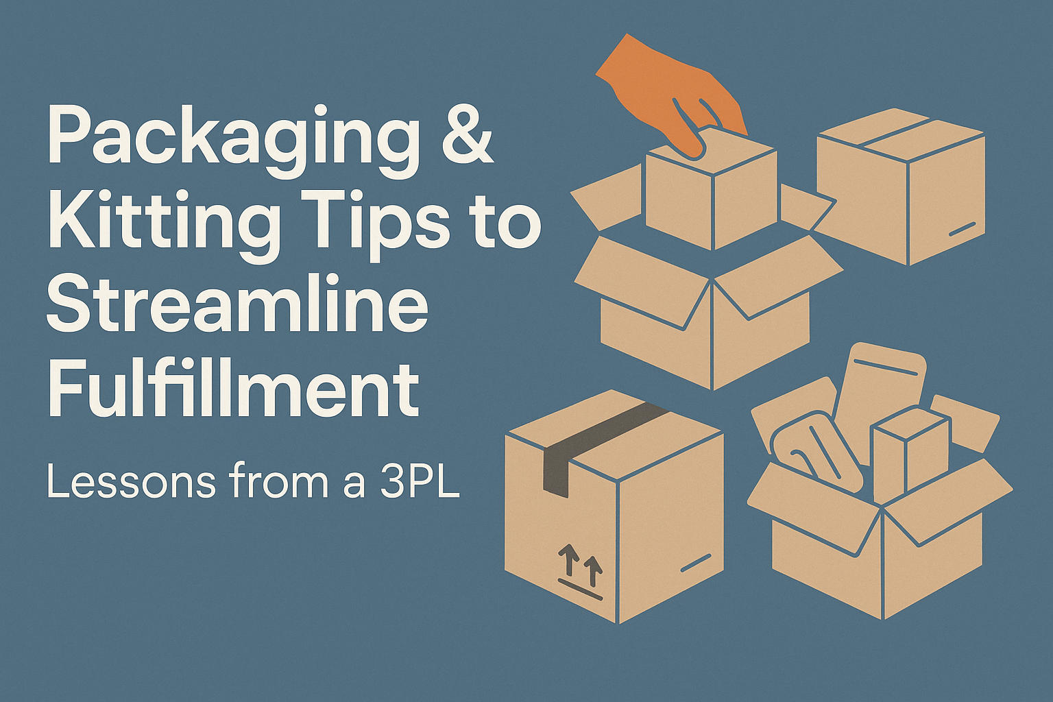 Packaging & Kitting Tips to Streamline Fulfillment (Lessons from a 3PL)