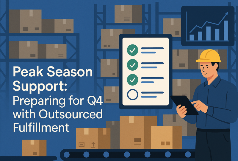 Peak Season Support: Preparing for Q4 with Outsourced Fulfillment