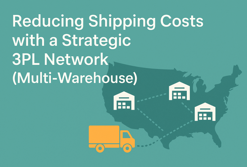Reducing Shipping Costs with a Strategic 3PL Network (Multi-Warehouse)