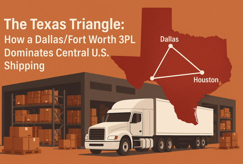 The Texas Triangle: Dallas/Fort Worth 3PLs and Their Central U.S. Shipping Dominance