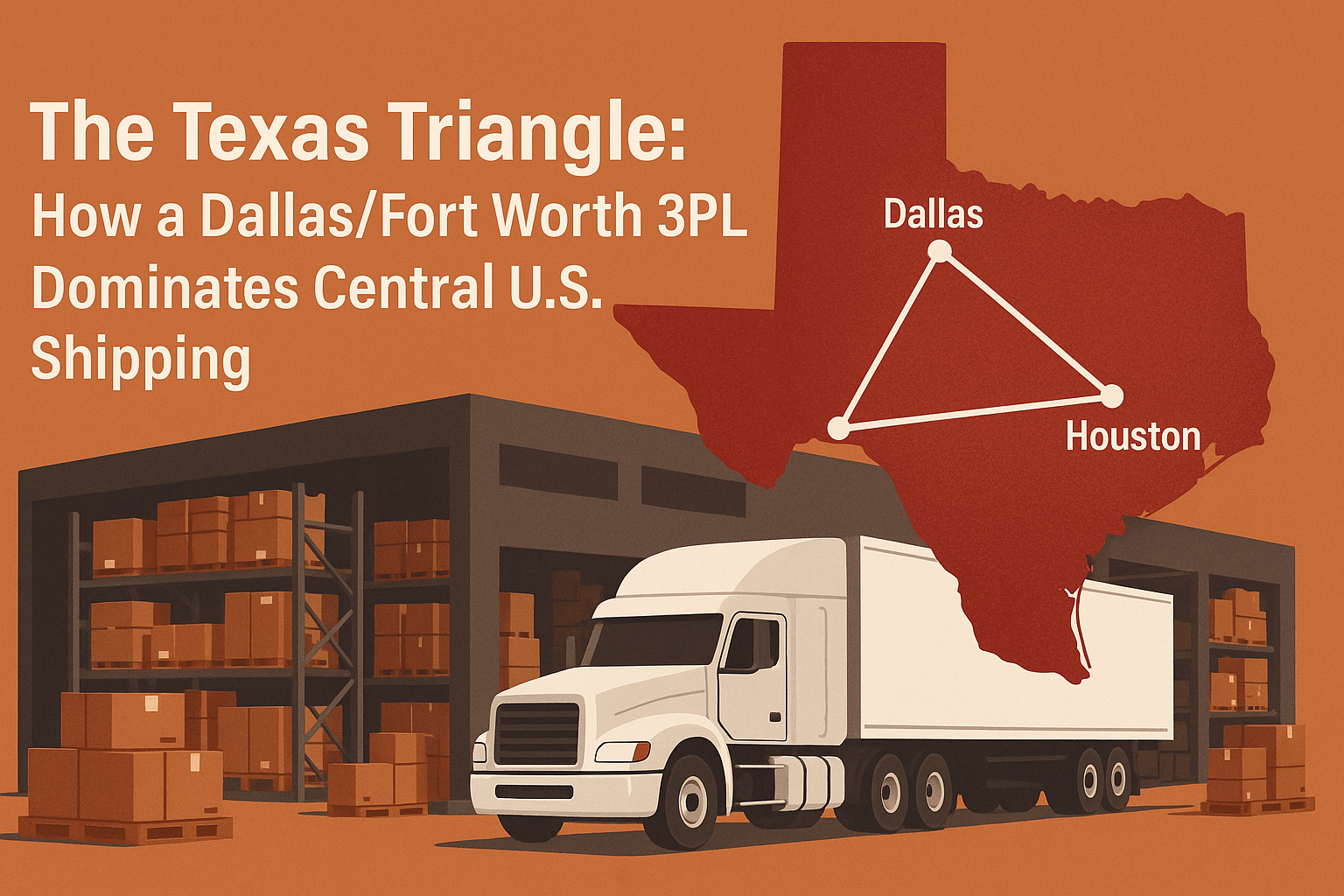 The Texas Triangle: Dallas/Fort Worth 3PLs and Their Central U.S. Shipping Dominance