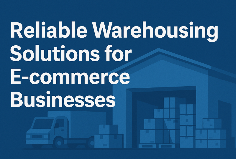 Reliable Warehousing Solutions for E-commerce Businesses