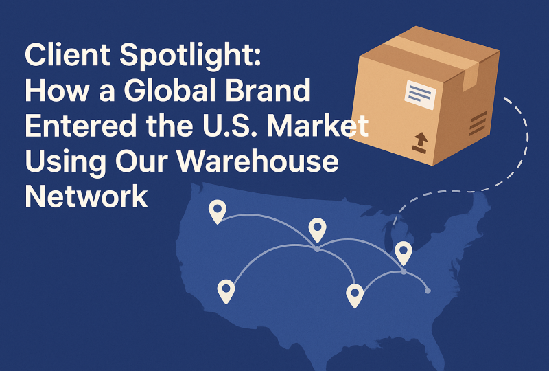 "The Ultimate Blueprint: Scaling Your Global Brand into the U.S. Market with a Robust Warehouse Network"