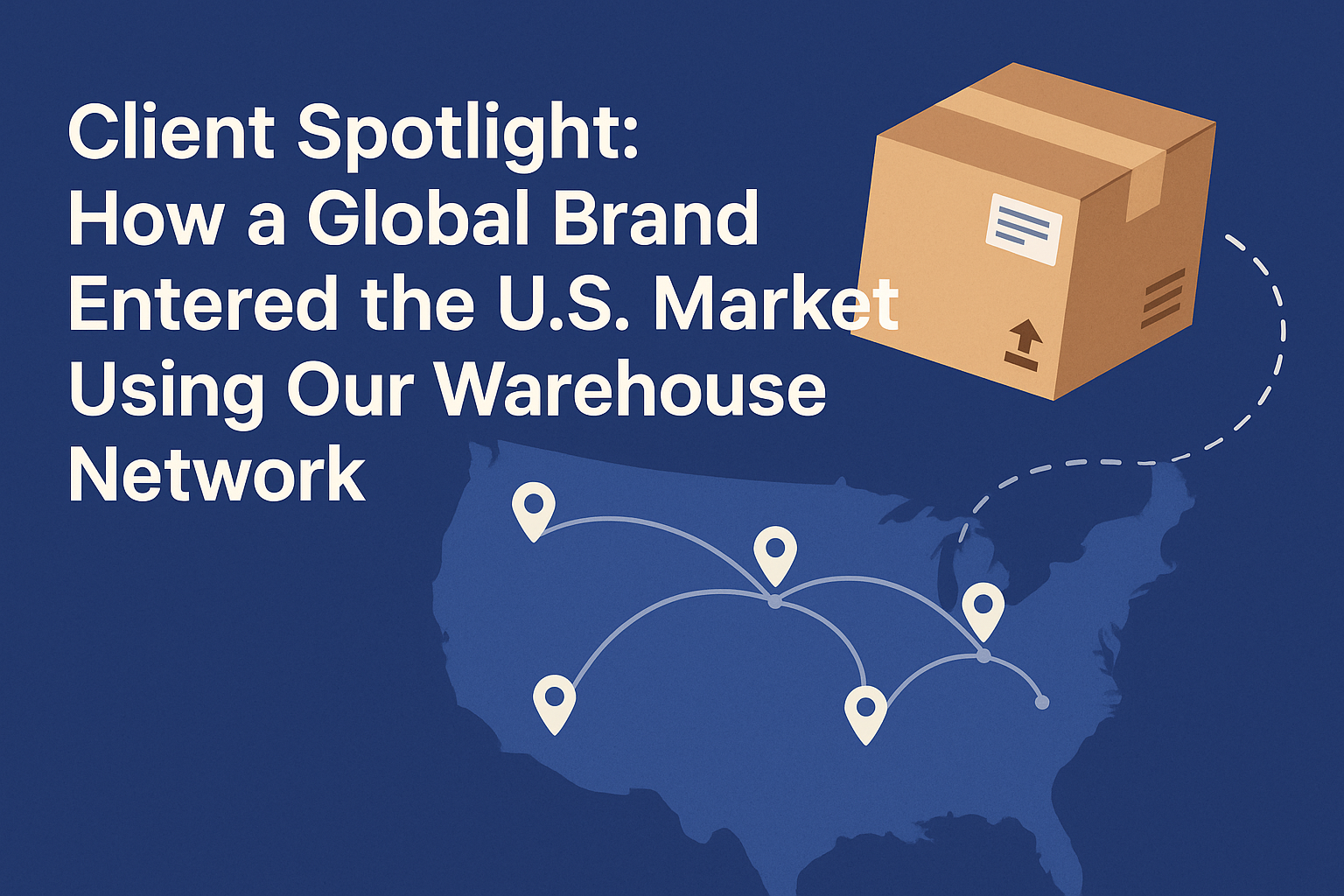 "The Ultimate Blueprint: Scaling Your Global Brand into the U.S. Market with a Robust Warehouse Network"