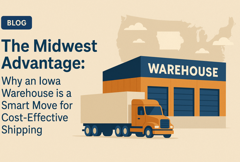 The Midwest Advantage: Why an Iowa Warehouse is a Smart Move for Cost-Effective Shipping