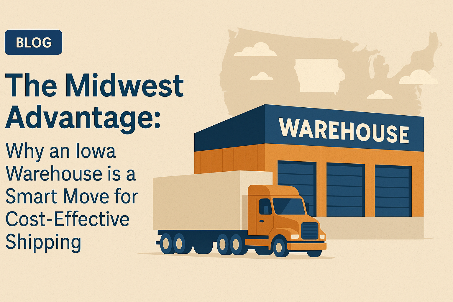 The Midwest Advantage: Why an Iowa Warehouse is a Smart Move for Cost-Effective Shipping