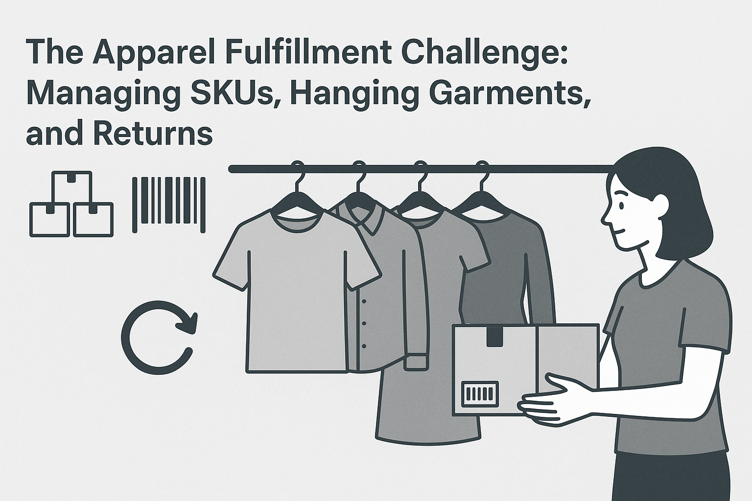 How to Solve the Apparel Fulfillment Challenge: A Guide to Managing SKUs, Hanging Garments, and Returns