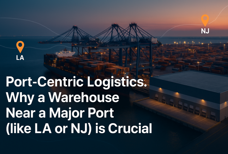 Why a Port-Centric Logistics Strategy is a Game-Changer for Modern E-commerce