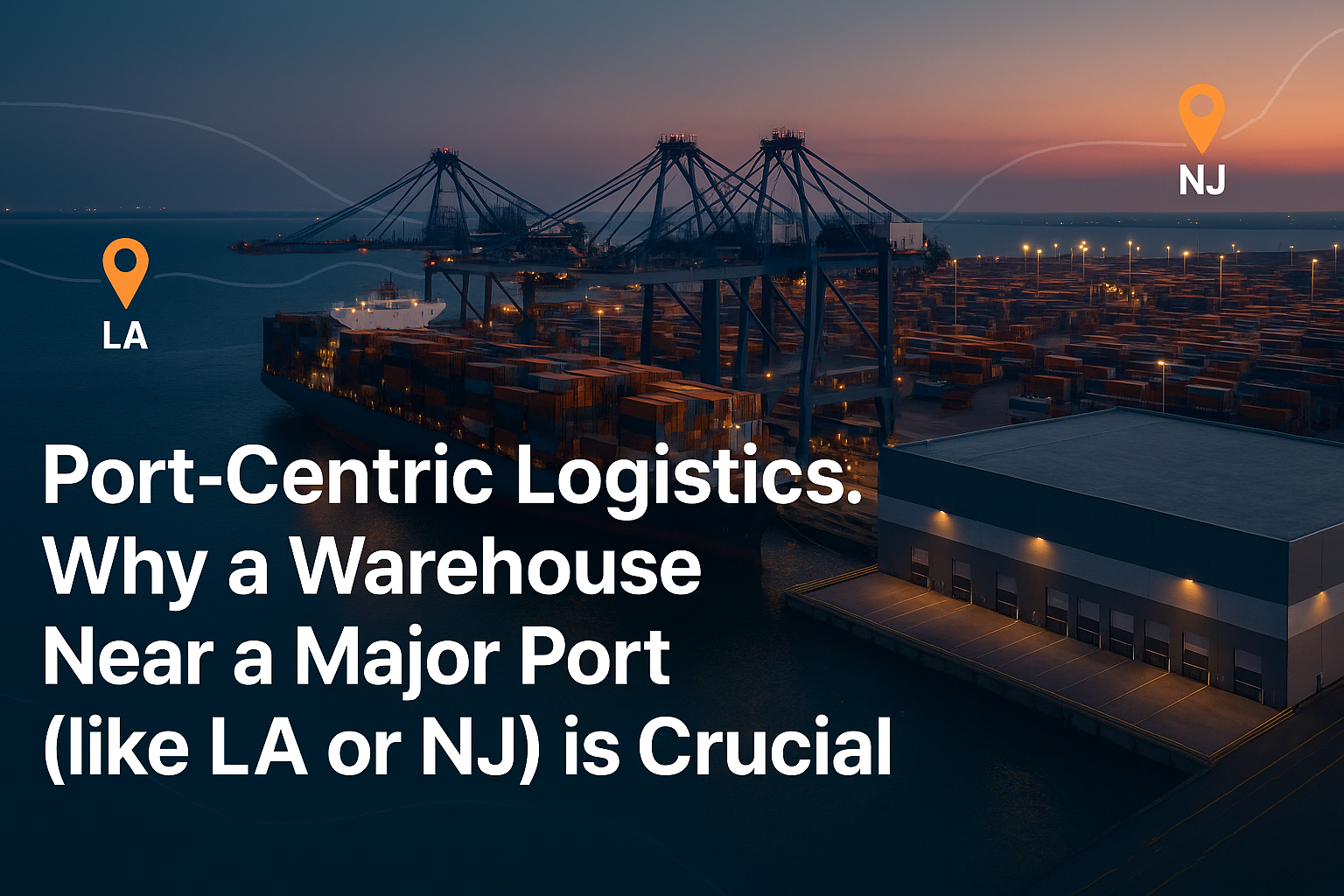 Why a Port-Centric Logistics Strategy is a Game-Changer for Modern E-commerce